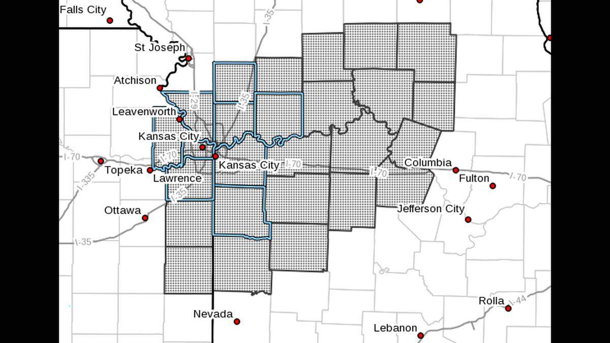 Winter storm warning issued for Kansas City as ice and 4 to 6 inches of snow possible