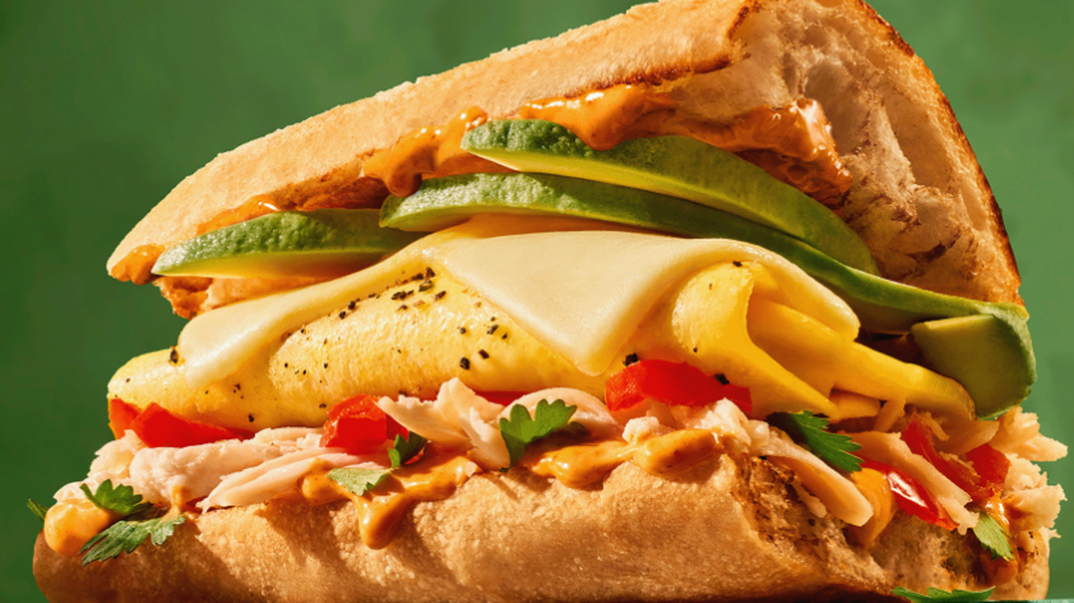 The Chipotle Chicken sandwich at Panera Bread.