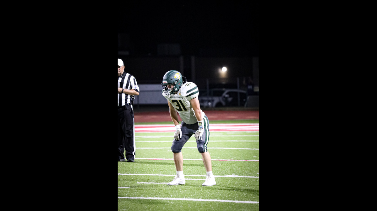Basehor-Linwood High School senior running back Nick Doering turned in 195 yards and two touchdowns last week.