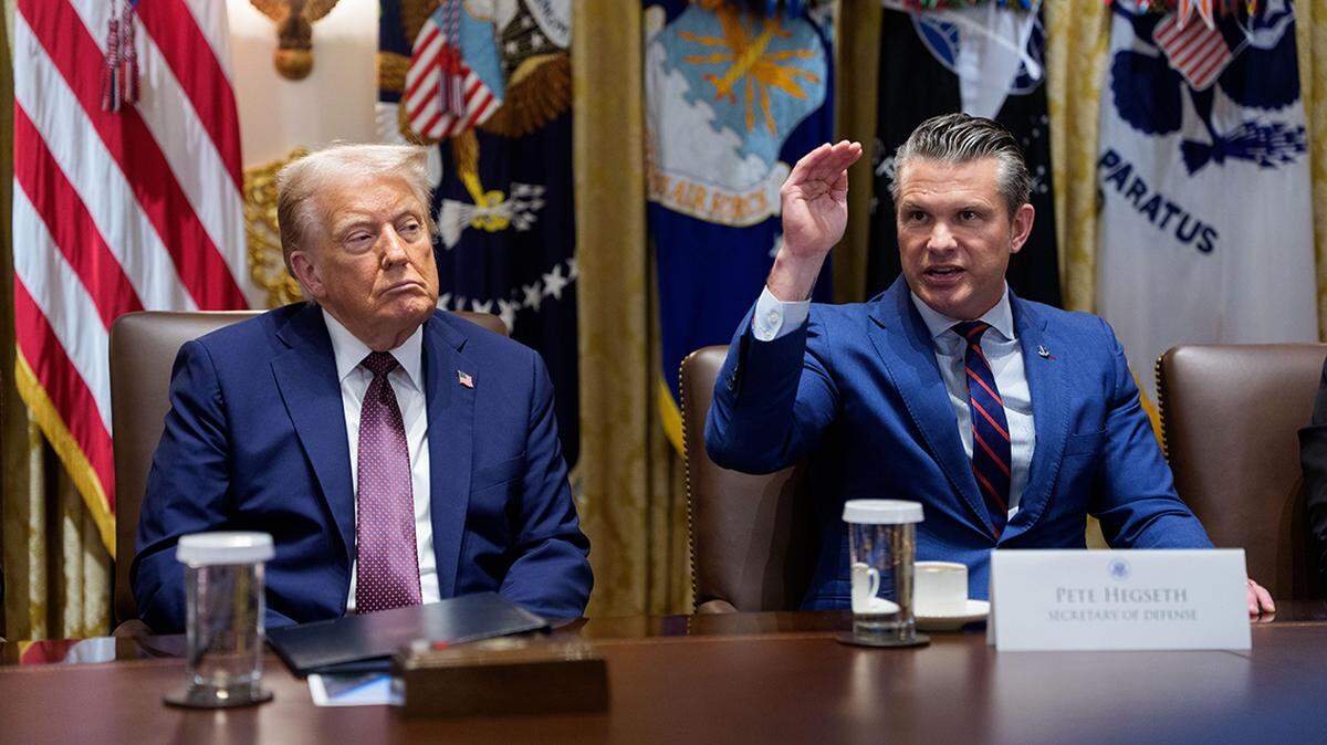 We’re not going to debate Pete Hegseth’s military reforms because Donald Trump said something crazy. That’s all part of the plan.