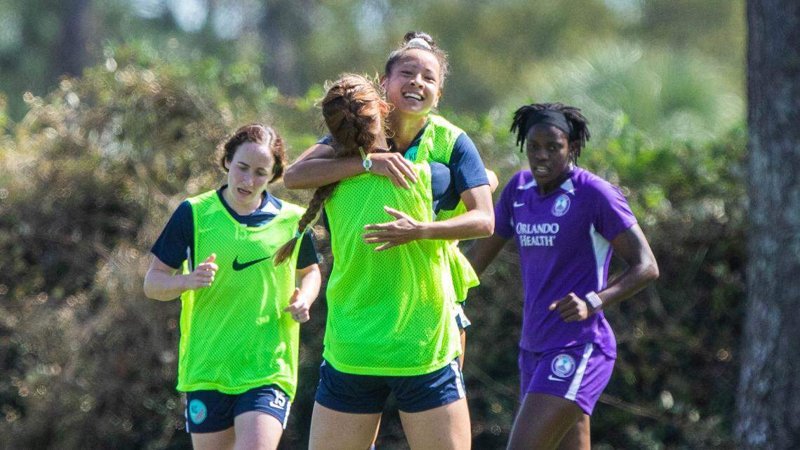 KC NWSL’s official preseason opener was a success Wednesday afternoon at Orlando as Raisa Strom-Okimoto scored the game’s lone goal in the 59th minute of a 1-0 victory.