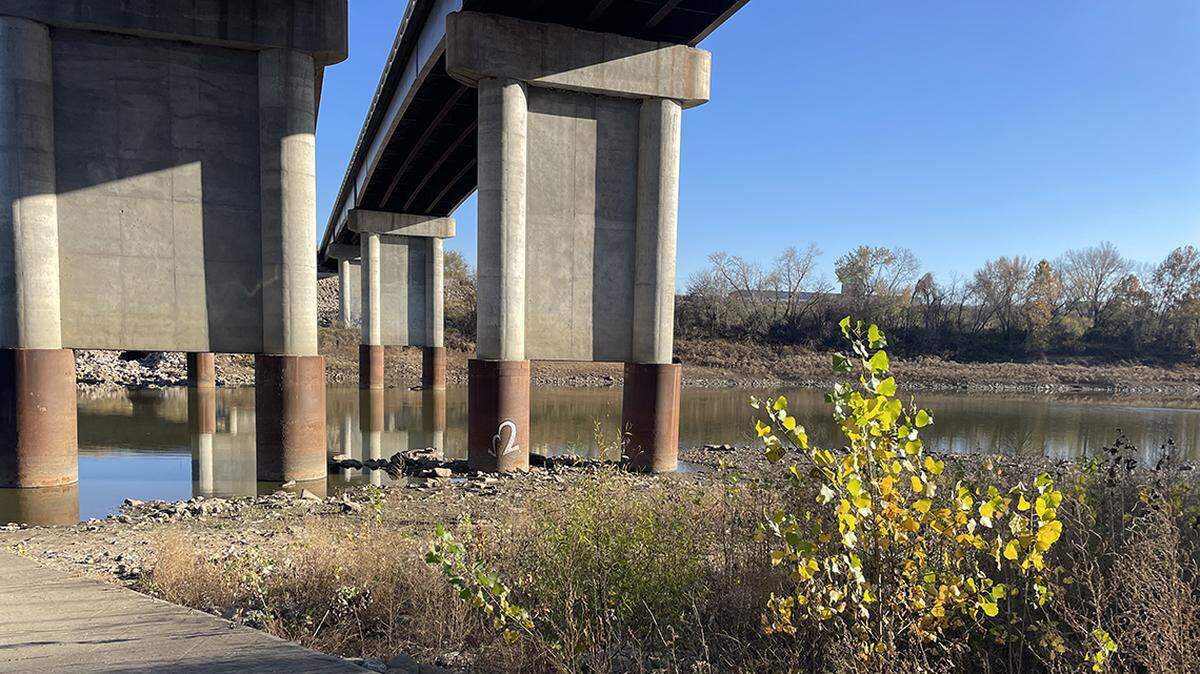 The Turner Boat Ramp under the bridge in Kansas City, Kansas, where the body of Serberthia “Cissy” Bassett was dumped in June 2021.