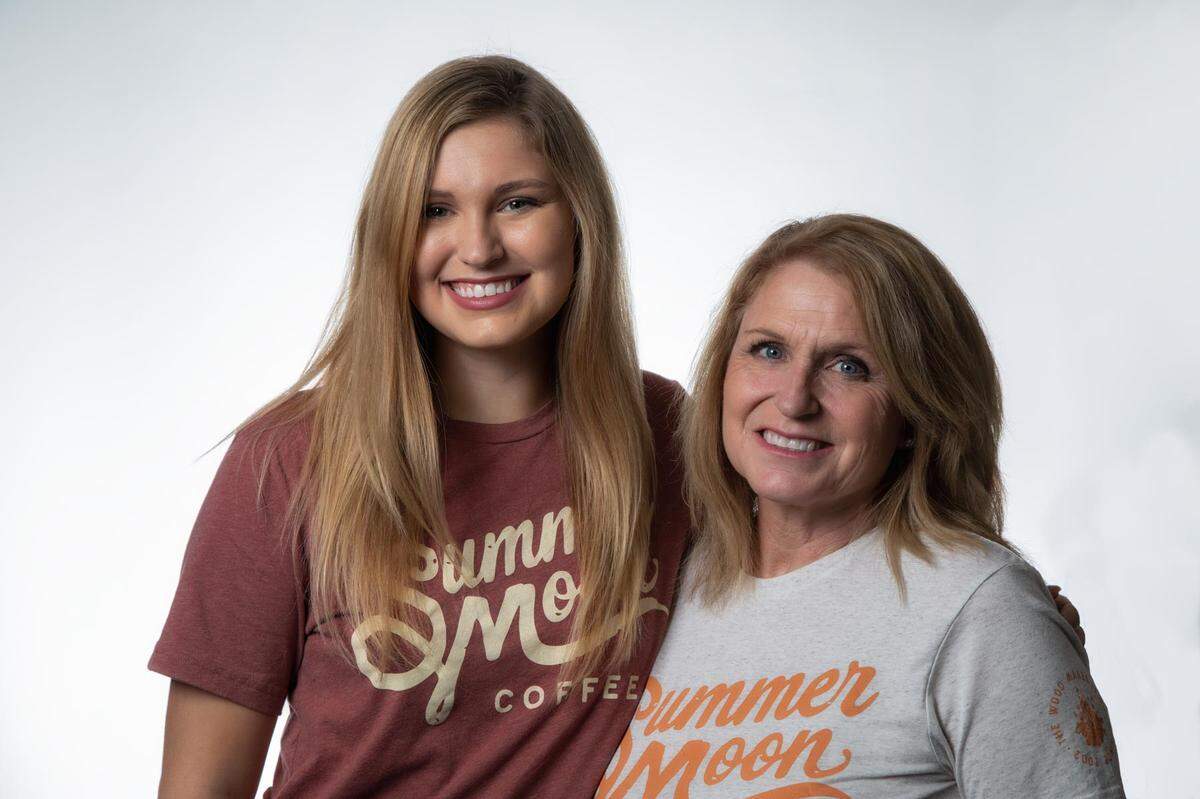 Kiersten Graham, left, and her mother, Shelly, plan to open Summer Moon Coffee on Metcalf in early 2021.