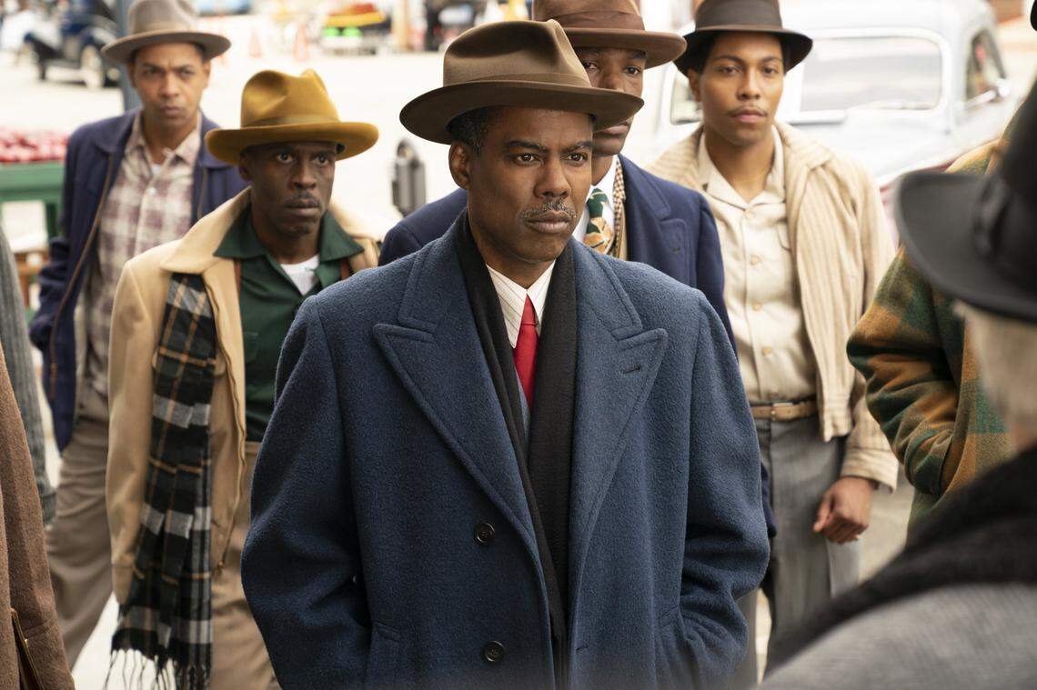 Season four of “Fargo,” starring Chris Rock, was set in 1950 Kansas City. It was filmed in Chicago.