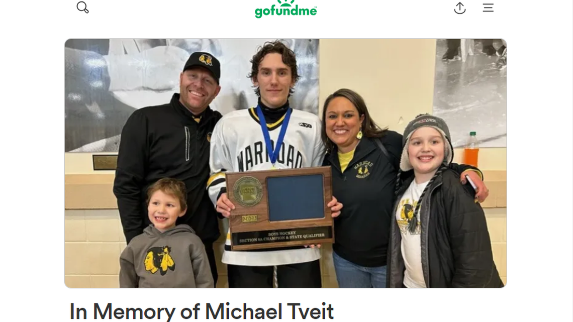 Michael Tveit died in his sleep, according to Washington Capitals star T.J. Oshie.