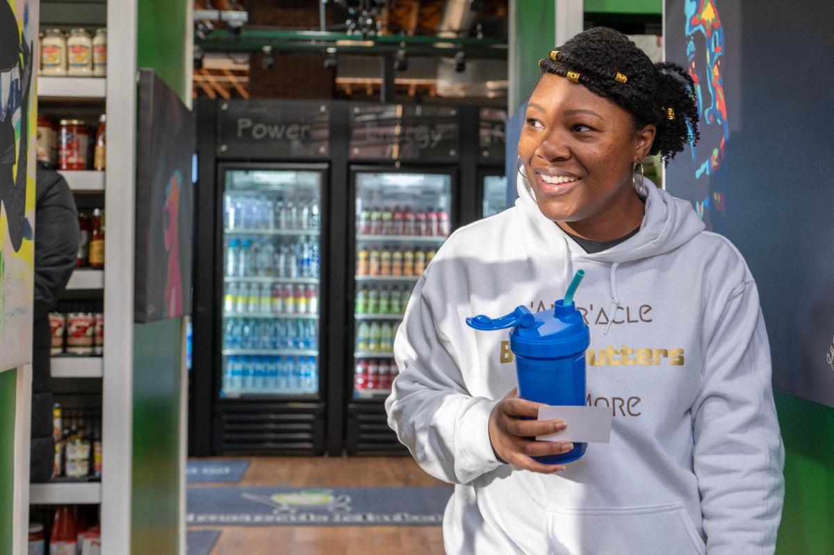 “The visibility and credibility it brings means a whole lot. Having your products in the store just helps you to get your name out to people who may have never heard of your business,” says Ayshia Sims owner of Amiracle Body Butter and More.