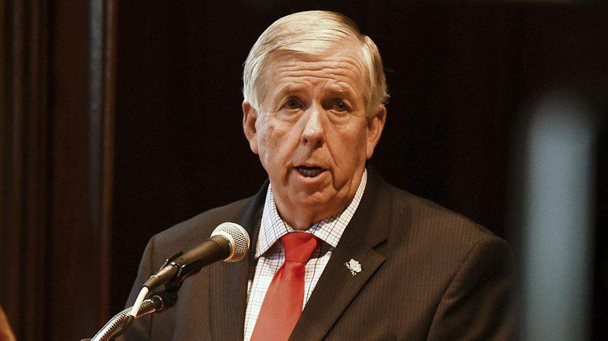 Missouri Gov. Mike Parson