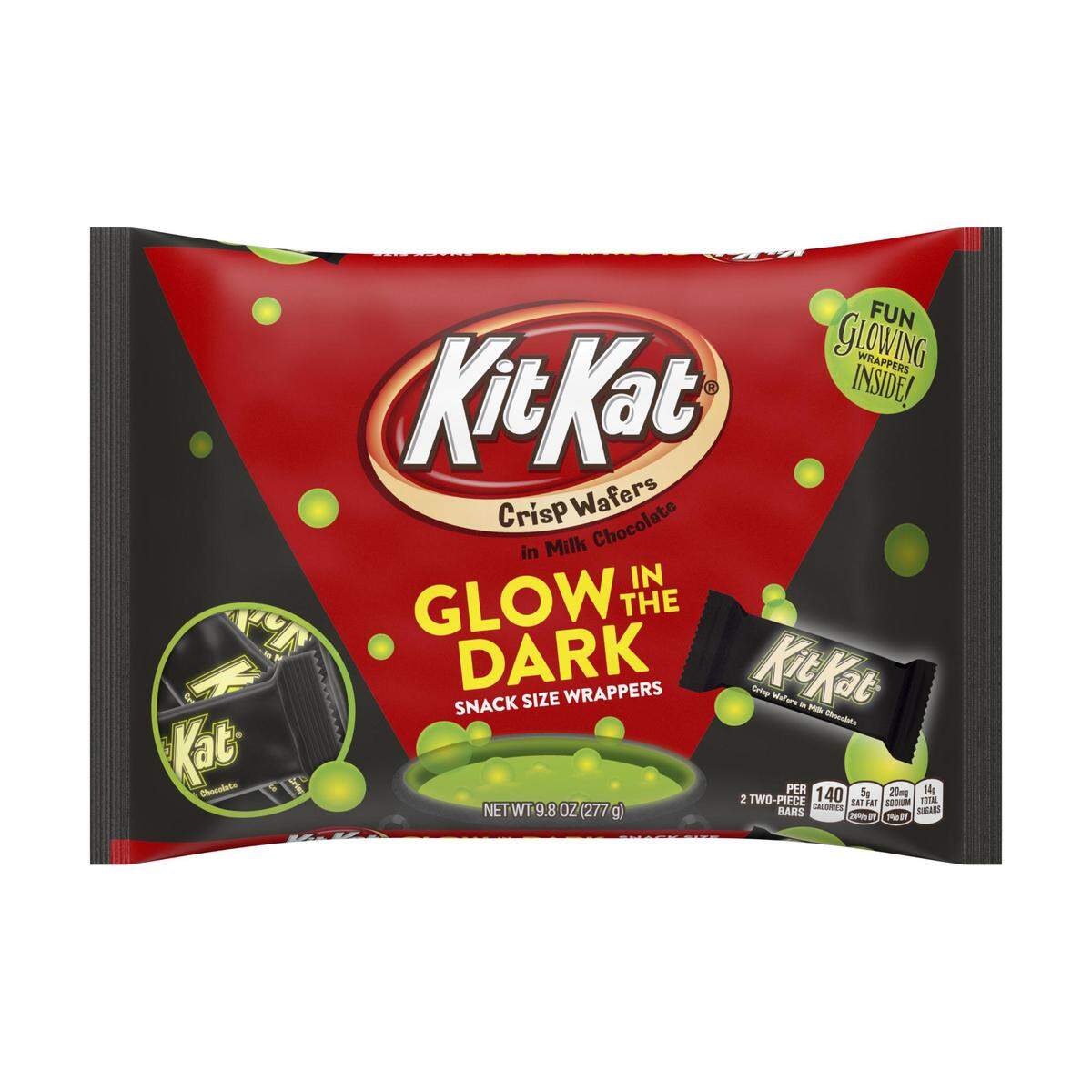 Glow in the dark Kit Kats