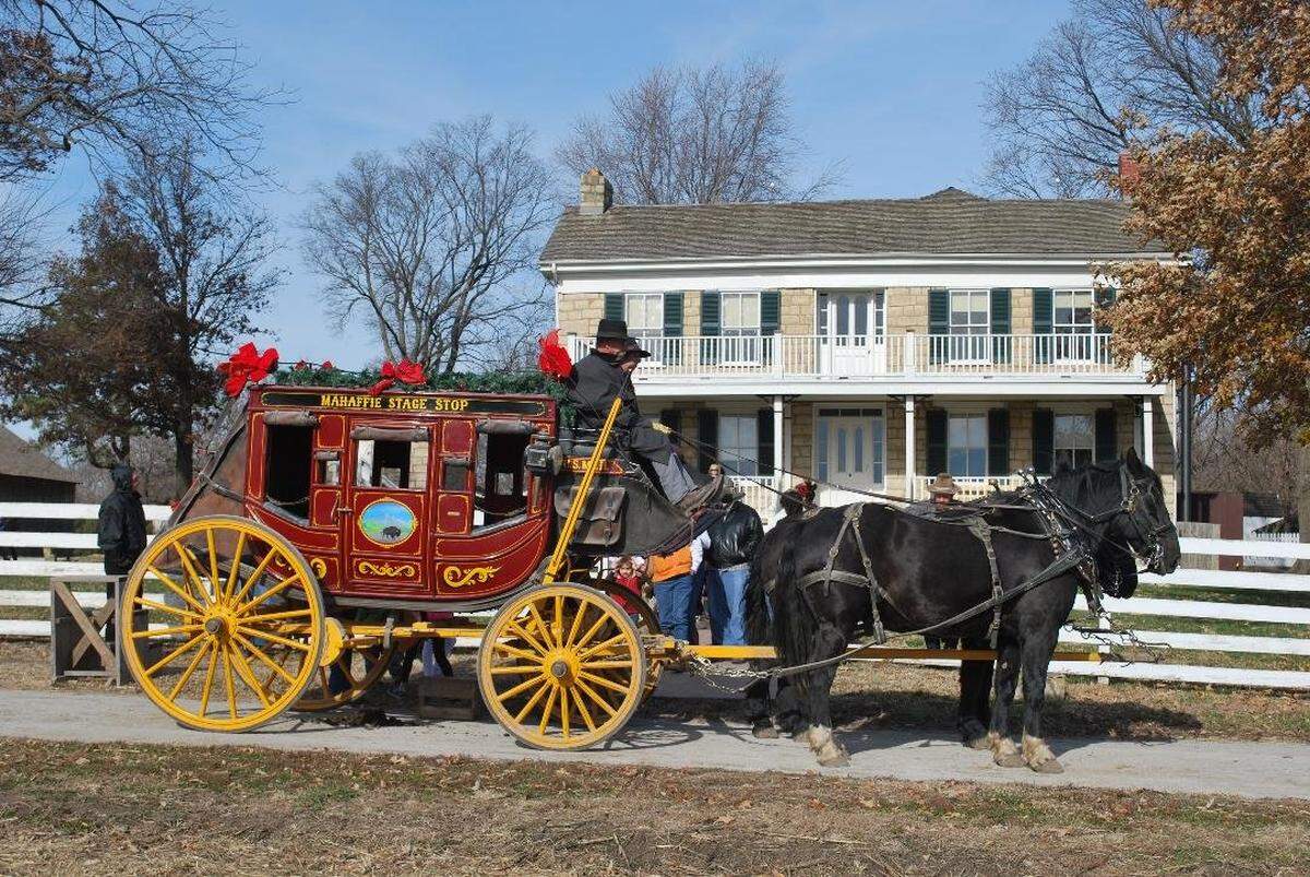 Mahaffie Stagecoach Stop and Farm will celebrate Fall Harvest Day and Fall Scout Day on Oct. 17.