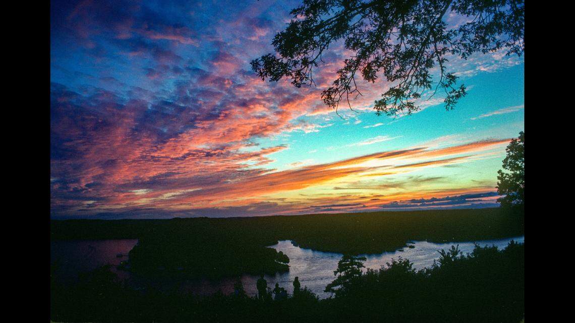 A Missouri man is accused of shooting at fishermen at the Lake of the Ozarks.