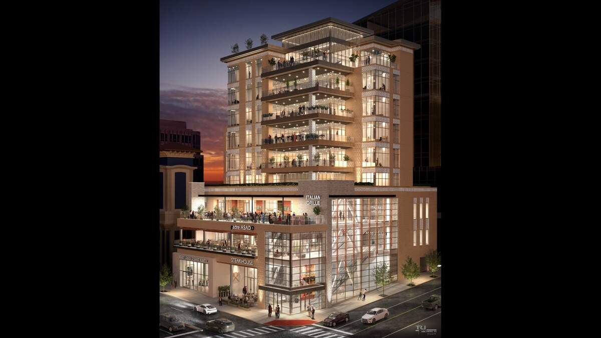 After facing staunch opposition to a three-story development proposal, Overland Park’s Drake Development has submitted plans for a nine-story building near the Country Club Plaza. That height far exceeds current construction restrictions for Plaza-area developments in Kansas City. 