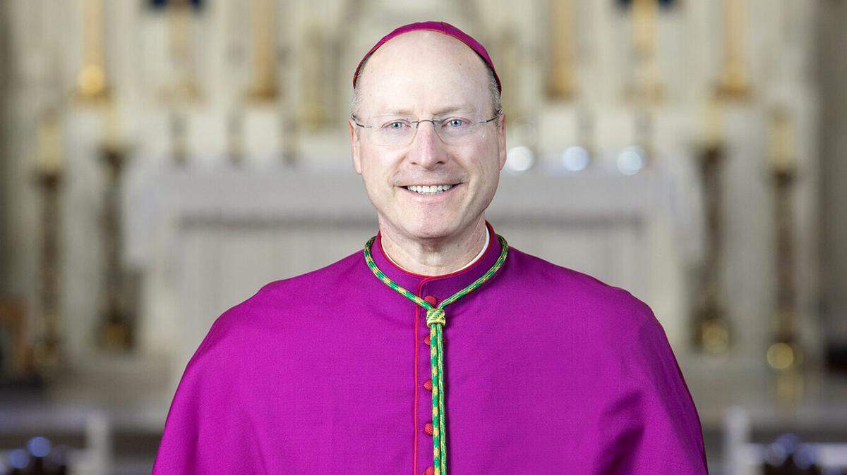 The Most Reverend Shawn McKnight, Archbishop of Kansas City in Kansas