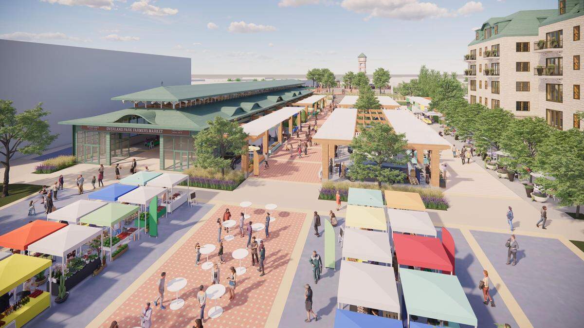 The updated farmers market space, still located downtown on Marty Street, will allow for more attendees and vendors.