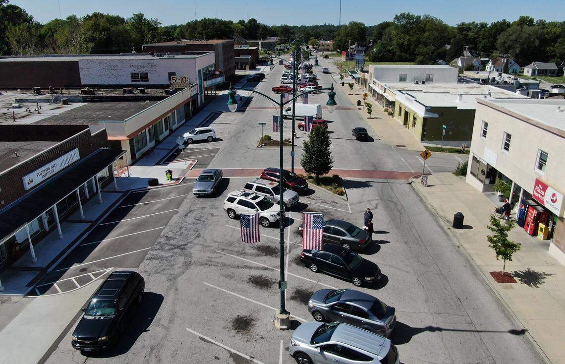 Chalk the Walk will stretch from the Englewood Arts District, pictured, to the Independence Square.