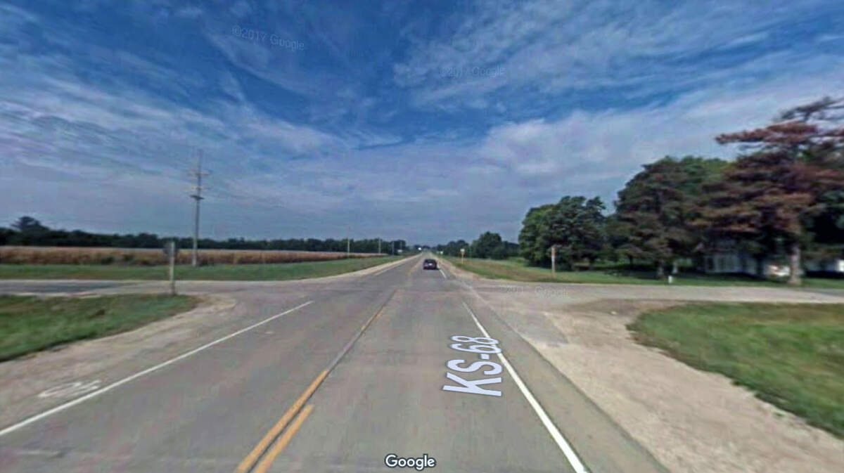 Two children died and two others were injured in a crash east of Ottawa, Kan., Monday night. The crash at Tennessee Road and Kansas 68 highway killed 11-year-old Briana Sobba and 3-year-old Becham Klemen, both of Wellsville, Kan. This Google Maps Street View of the area is from 2009.