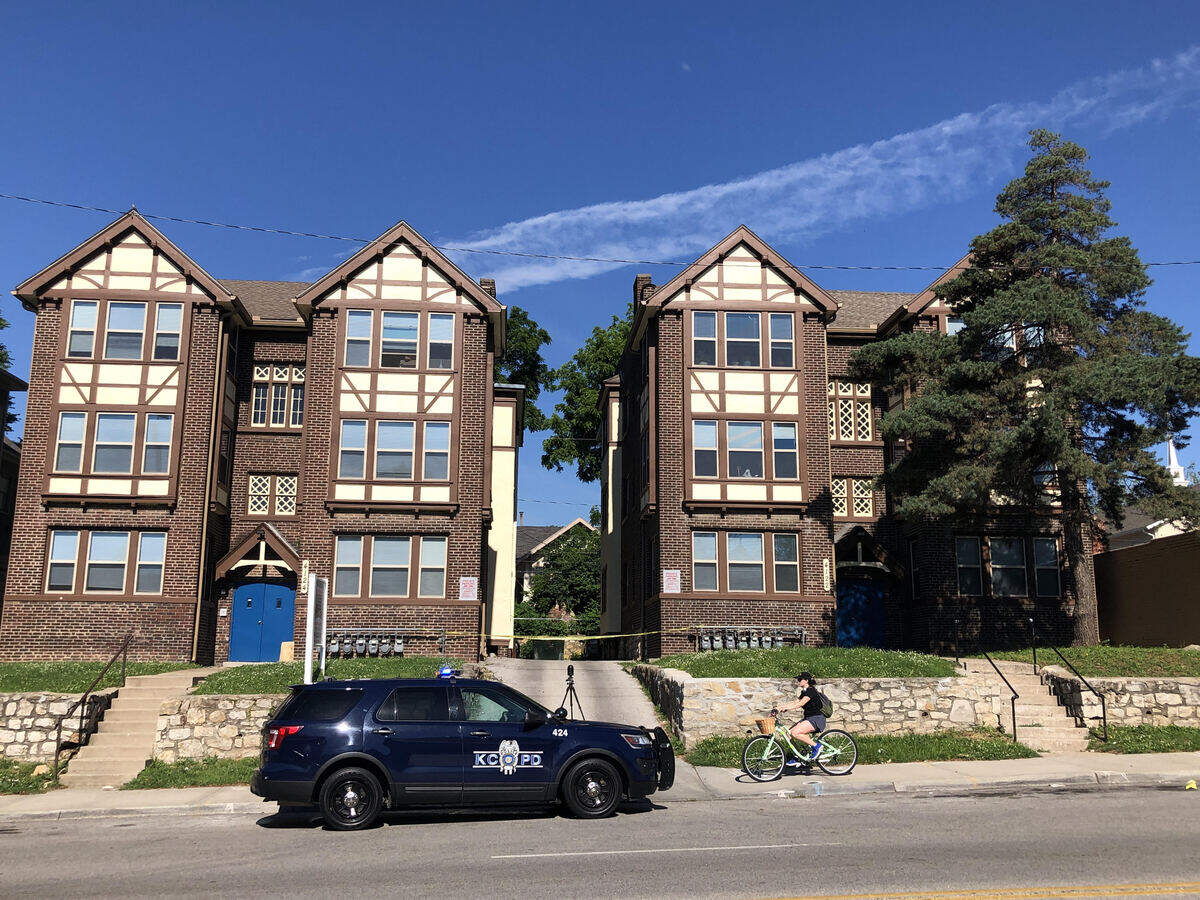 A man shot during a robbery outside an apartment in the 4100 block of Troost Avenue has died, Kansas City police said. Officers were called to parking lot of an apartment complex just before 7 a.m. Sunday, June 7, 2020, on a shots fired call.