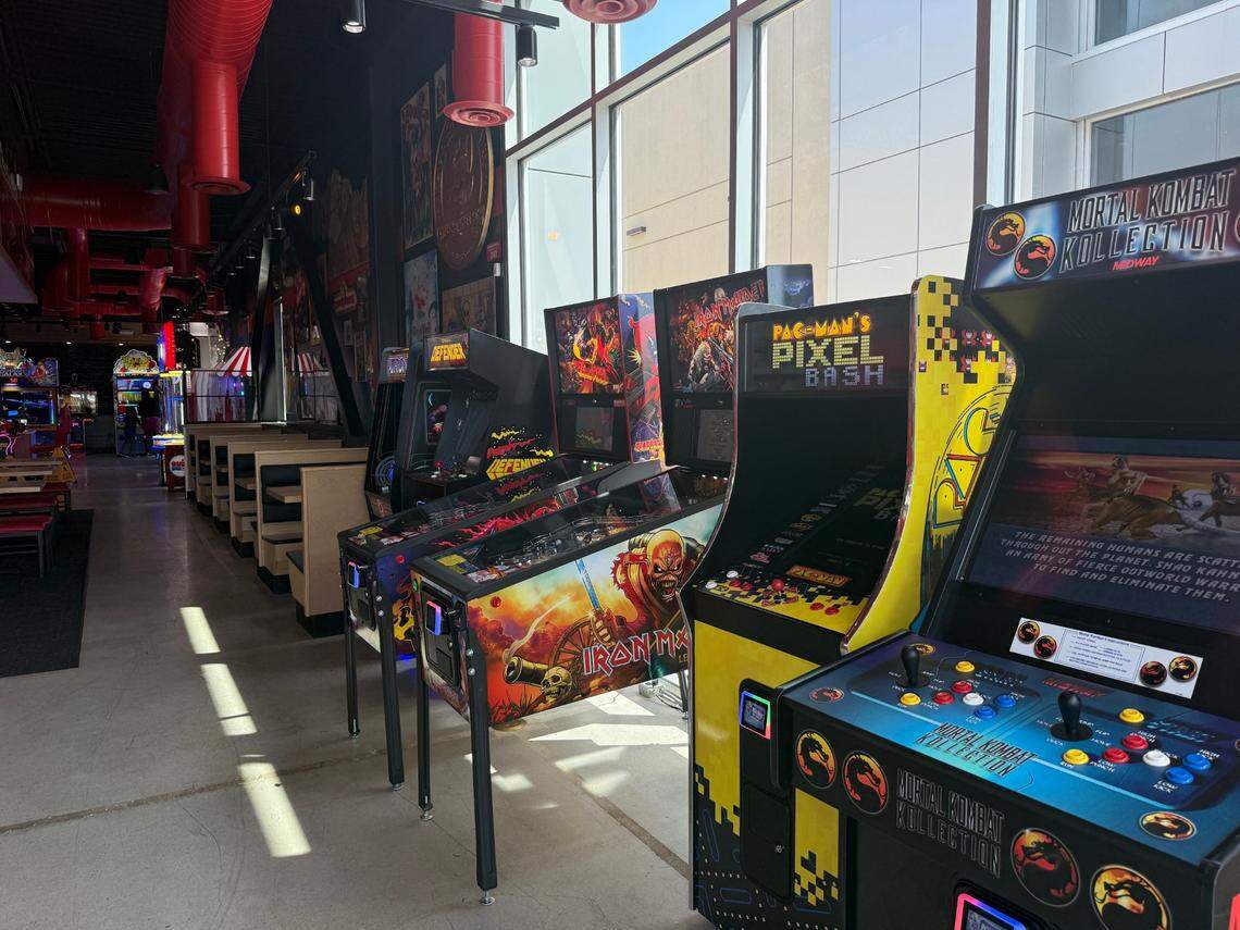 Chuck’s Arcade opened last year.