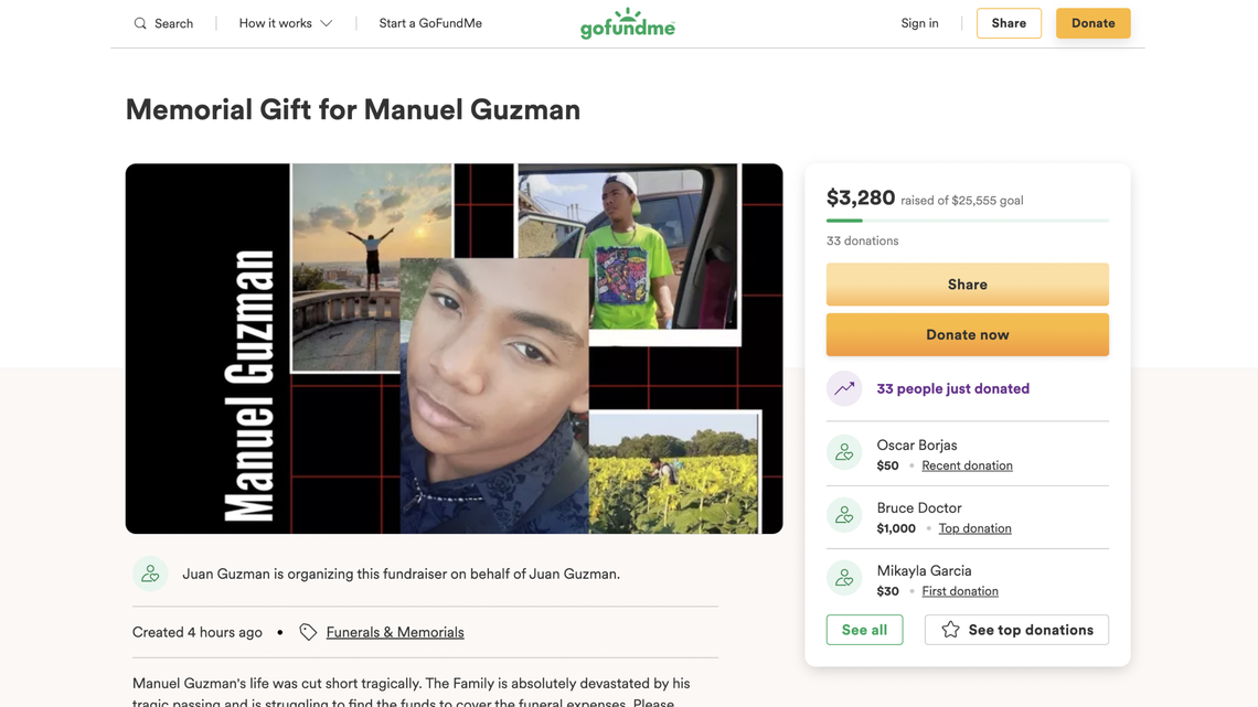 ‘Absolutely devastated’: GoFundMe launched for student killed at Northeast Middle School