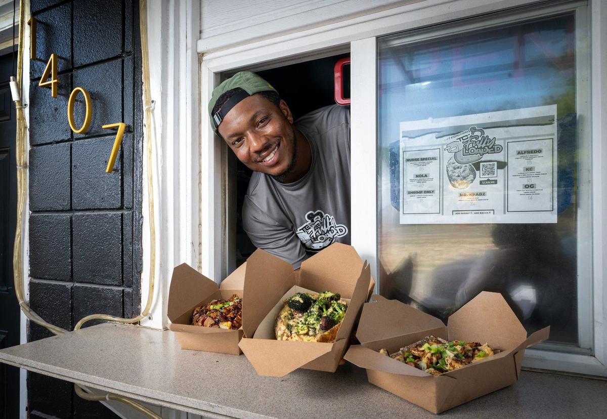Thomas Clark, owner of the TC’s Fully Loaded food truck, is set to open a new restaurant at 1407 Southwest Blvd. in Kansas City, Kansas.