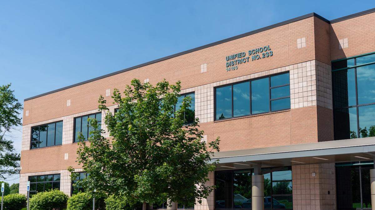 The Olathe Public Schools District office is seen in a submitted photo.