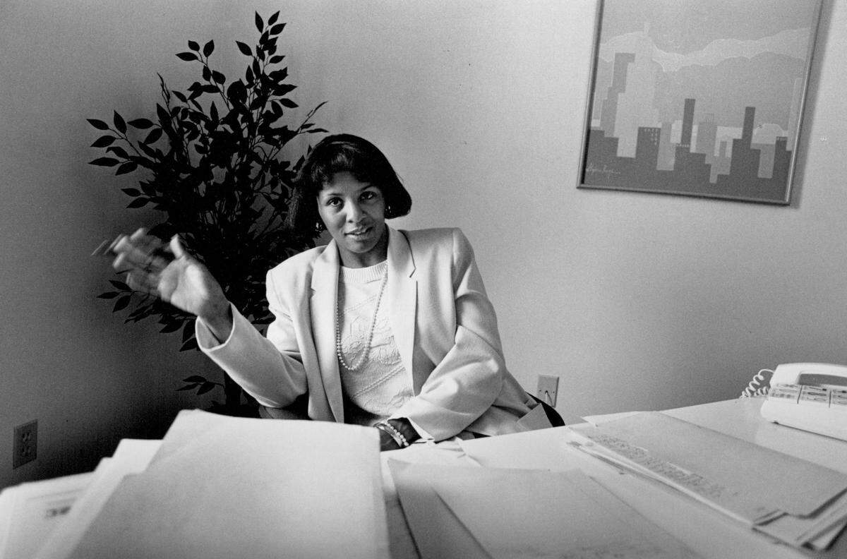 Carrie Stapleton, president of Phillips-West Public Relations and Communications, in 1988, the year she founded the firm.