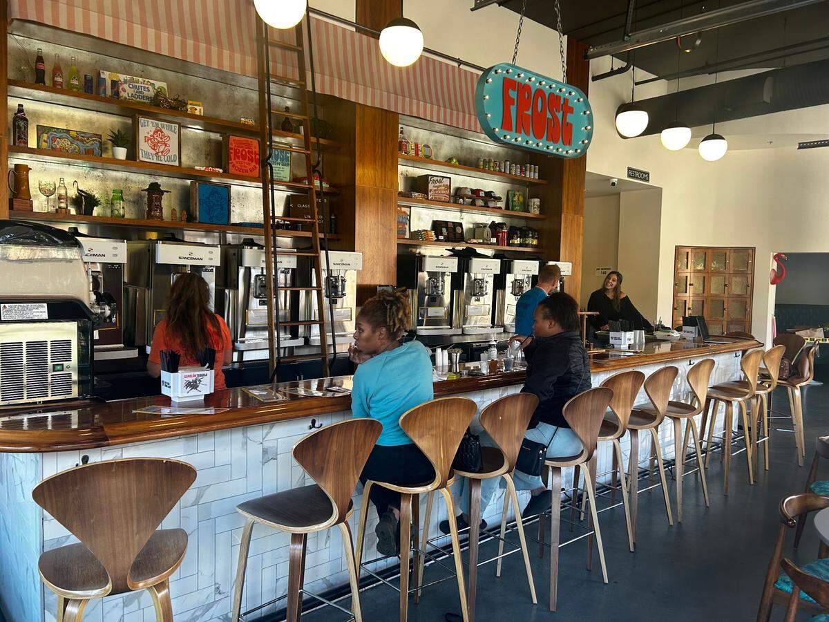 Frost Frozen Bar is now open in the former Julep space in Westport.