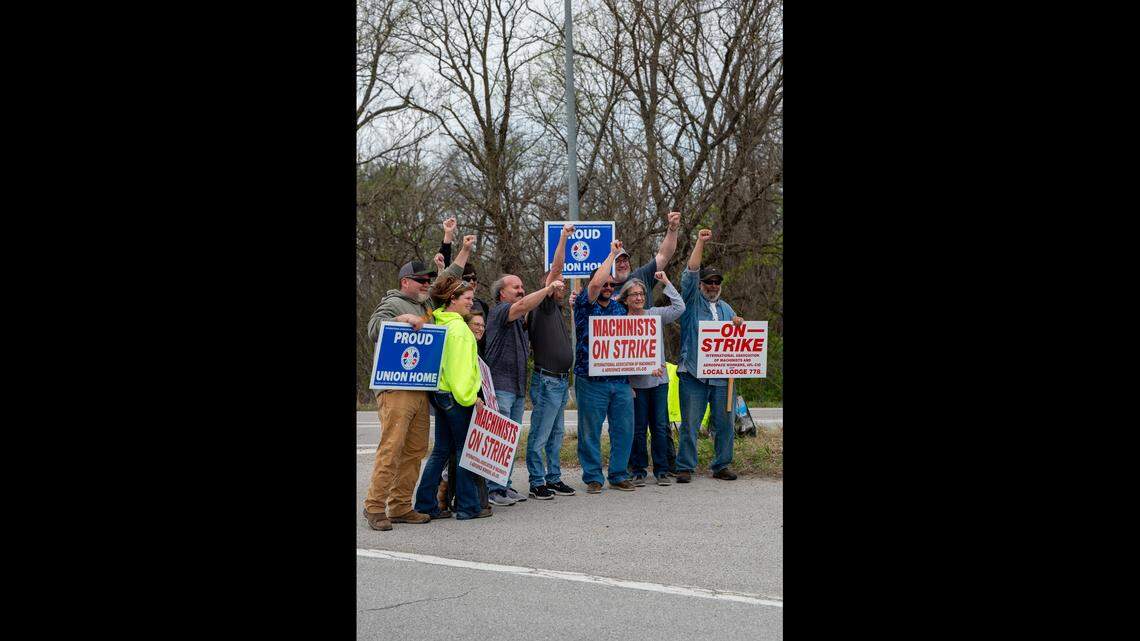Union workers at Olin Winchester’s Lake City Army Ammunition Plant in Independence are in their second week on strike.