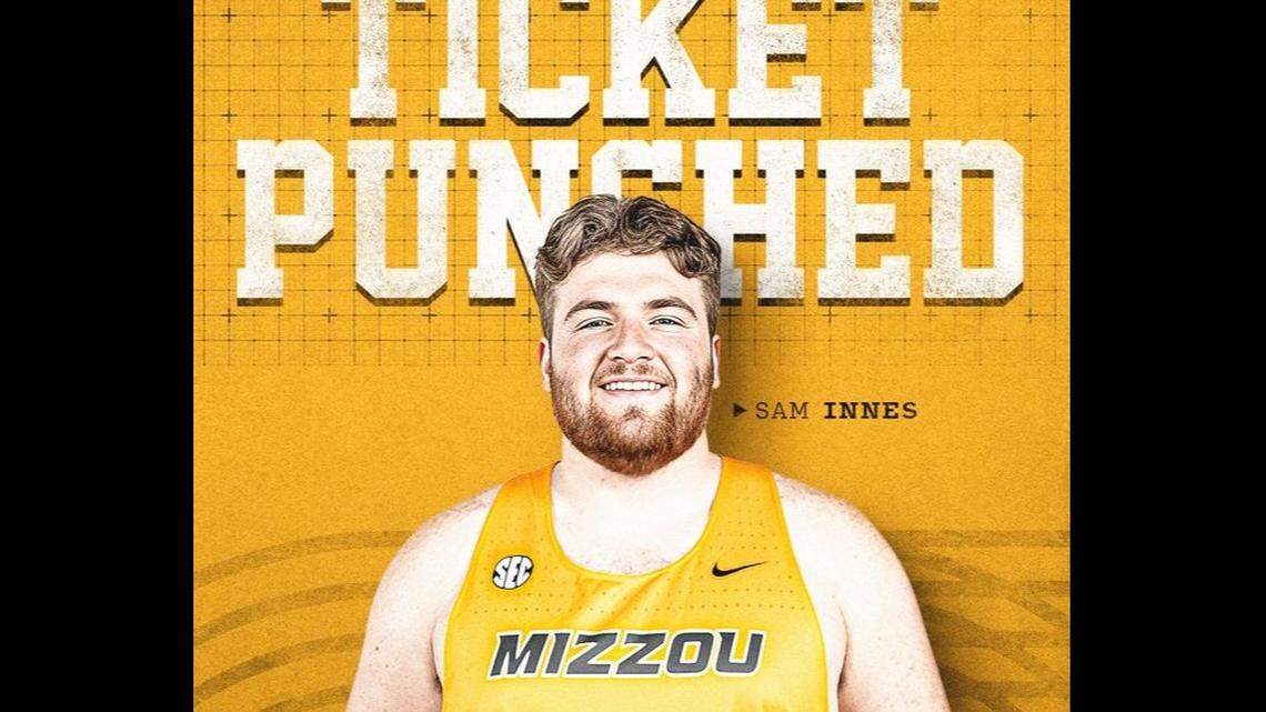 Mizzou’s Sam Innes to represent Tigers at NCAA Indoor Track & Field Championships