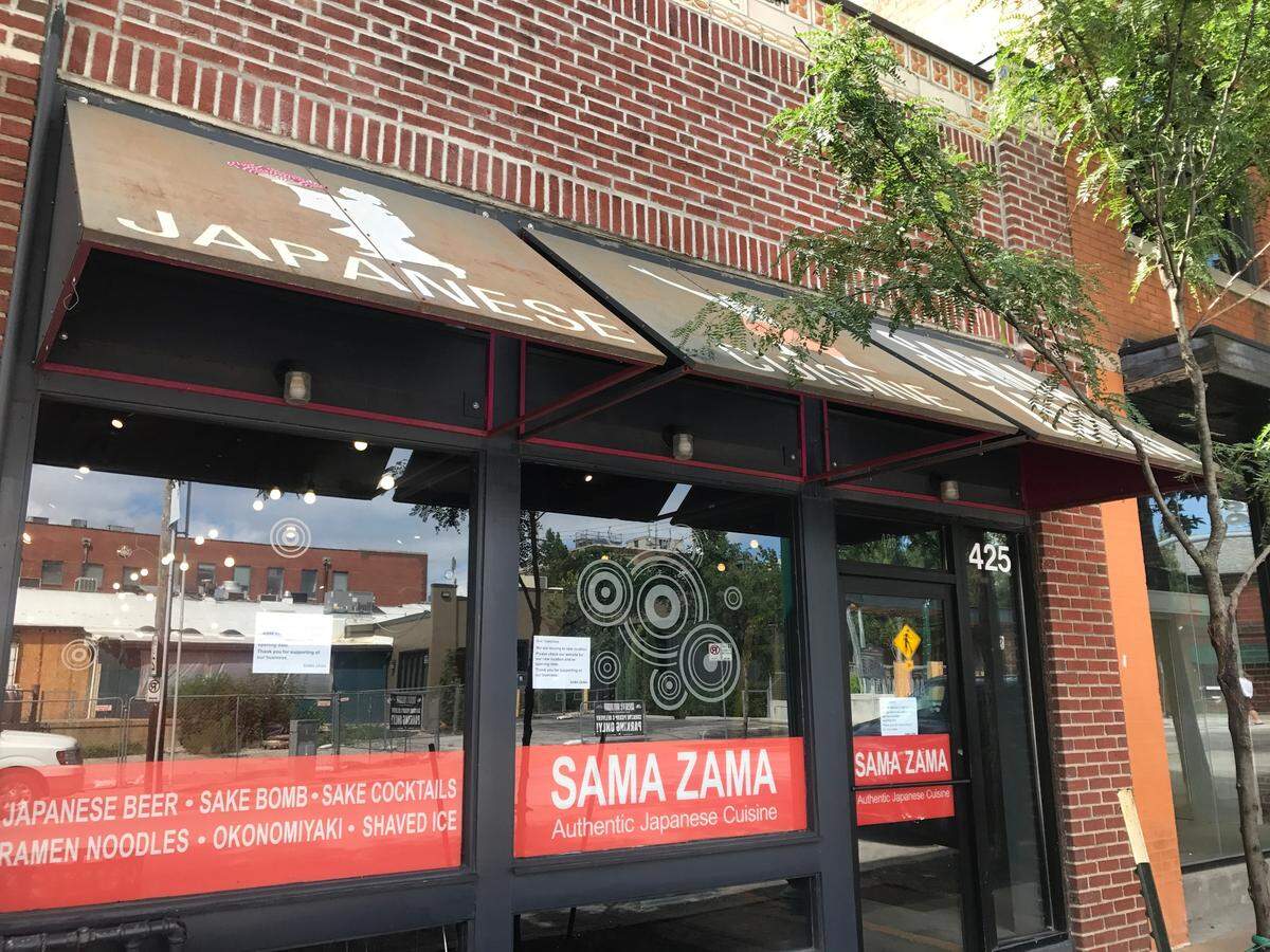 A sushi restaurant is in final negotiations to take the Sama Zama space at 425 Westport Road.