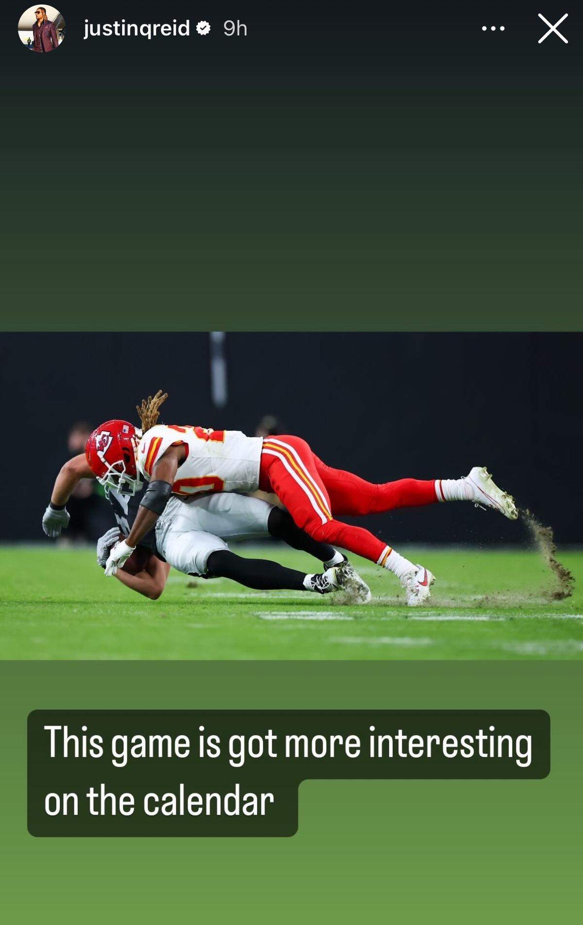 “This game ... got more interesting on the calendar.”