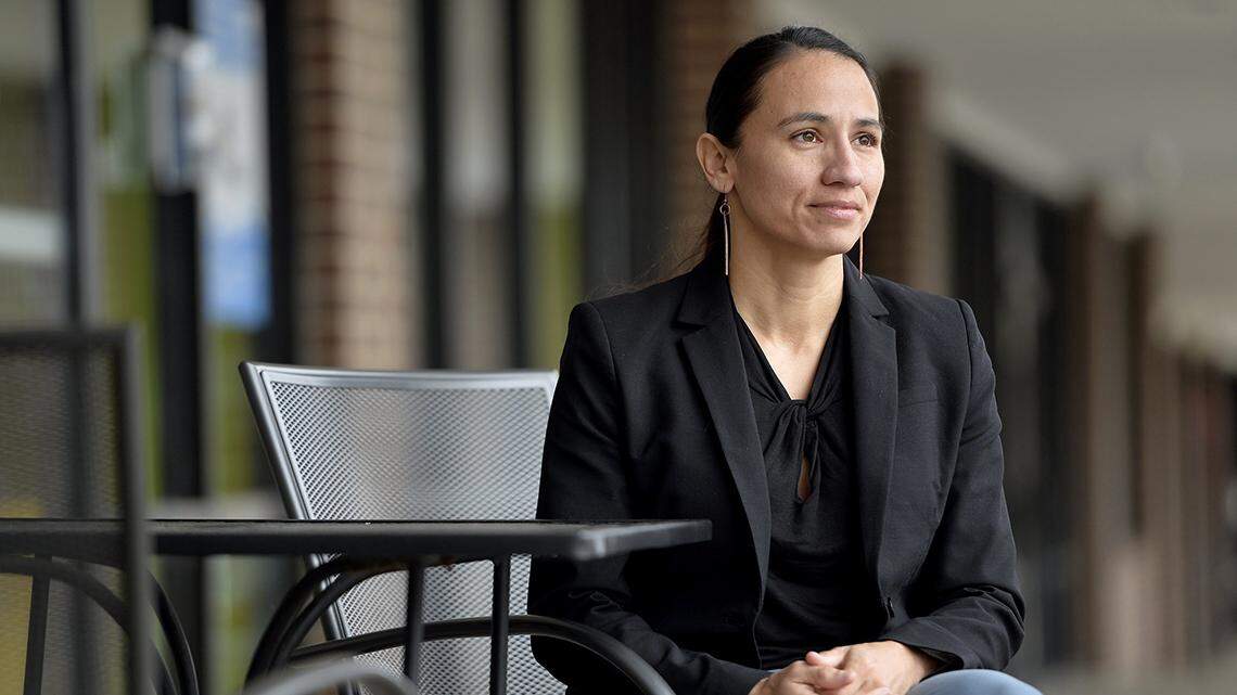U.S. Rep Sharice Davids said the acquisition and discovery of Native remains in Kansas and across the country “is deeply upsetting.”
