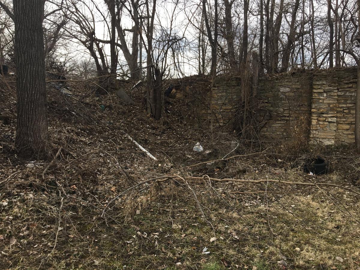 The empty lot at 1021 Walker in Kansas City, Kansas, where Rose Calvin’s body was found on July 21, 1996.