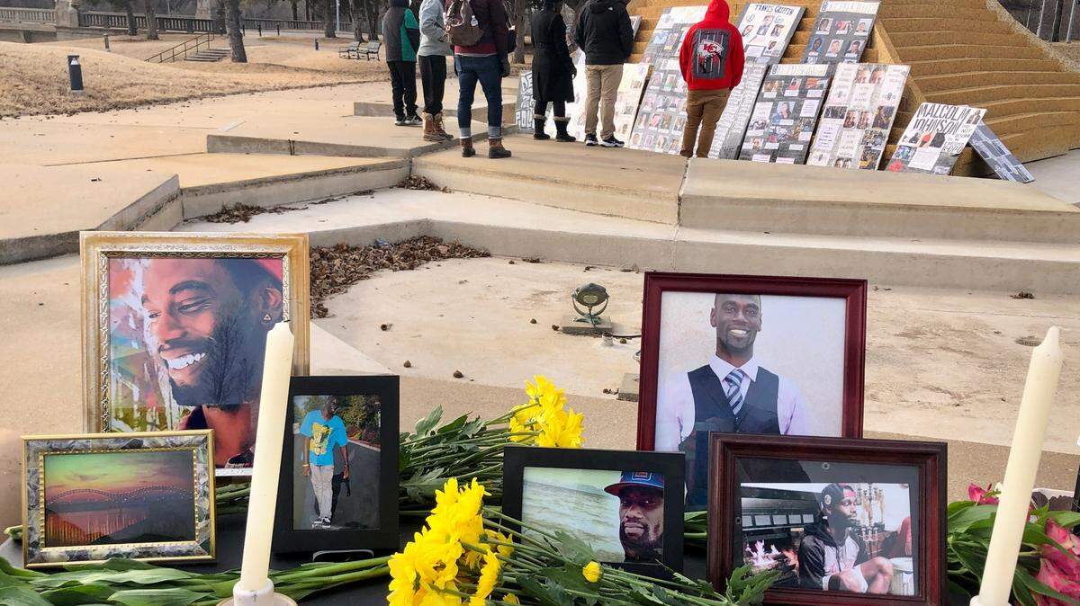 A vigil for Tyre Nichols, a man killed by Memphis police earlier this month, was held Sunday at the Spirit of Freedom Fountain on Emanuel Cleaver II Boulevard in Kansas City.