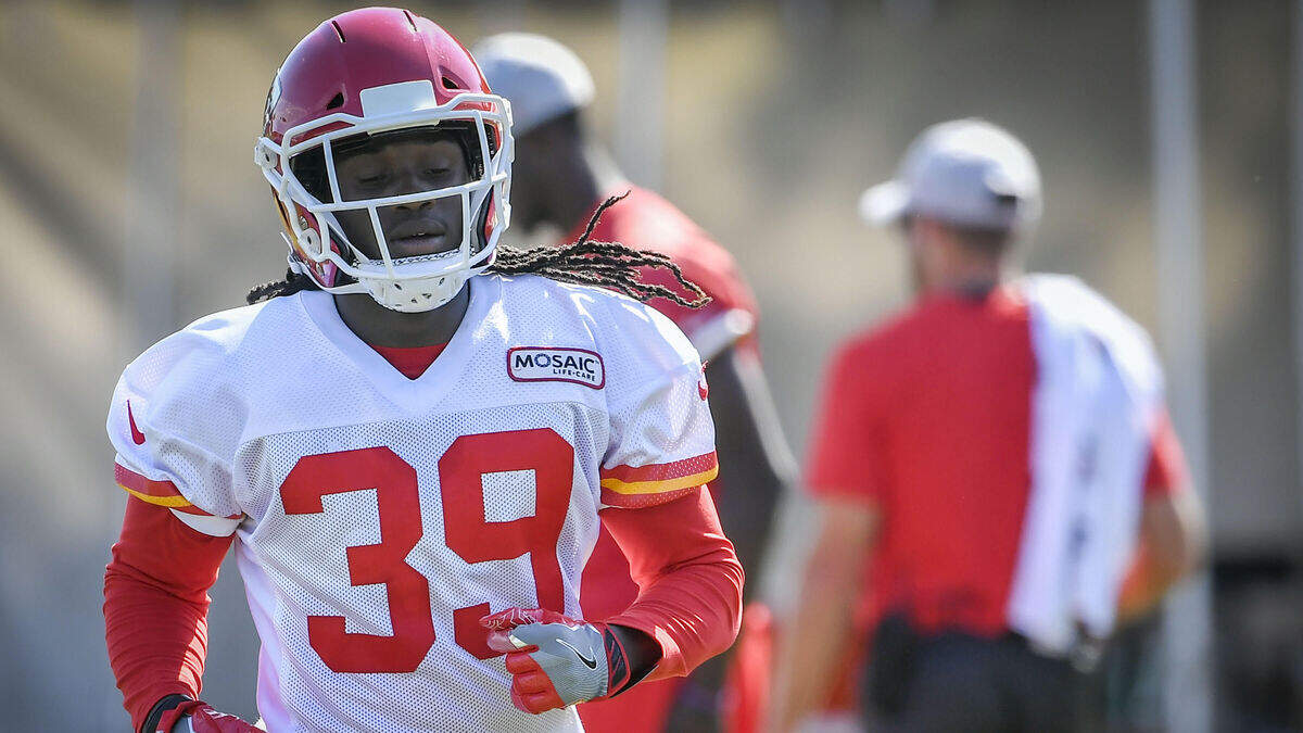 Dave Toub calls Chiefs defensive back Tremon Smith the second-fastest player on the team, after only Tyreek Hill.
