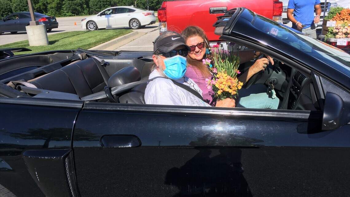 ‘Drive-thru is a compromise.’ At Lee’s Summit Farmers Market, vendors deliver bounties