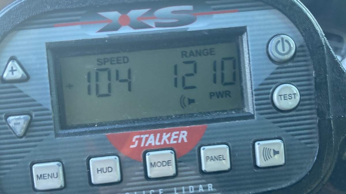 Overland Park police cited a driver who allegedly topped 100 mph in a 45 mph zone along West 135th Street near Nall Avenue Friday.