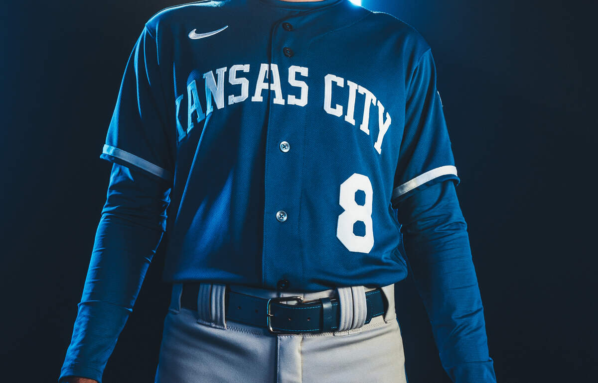 The alternate jersey for road games.