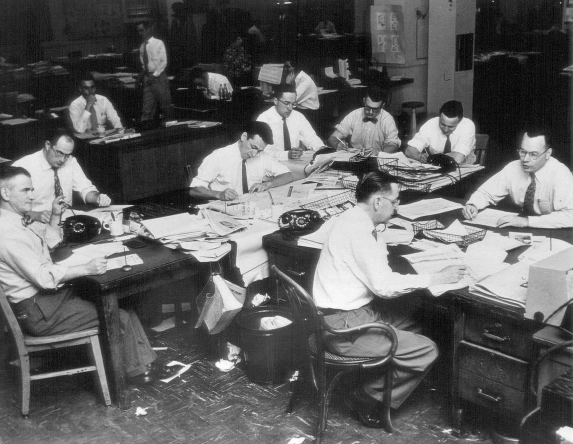 Not only were the shirts all white, there was a time when all of the reporters at The Star and Times were white, and male. This lack of diversity made for coverage that ignored large swaths of the community.