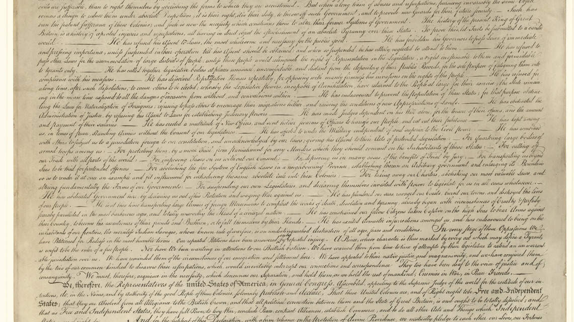 KC to get Declaration of Independence and other historic docs for U.S. 250th
