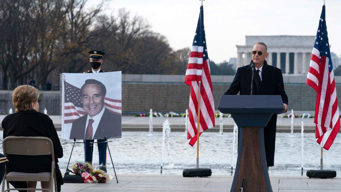 Tom Hanks: ‘There are many great lessons to take away from Bob Dole’s life’