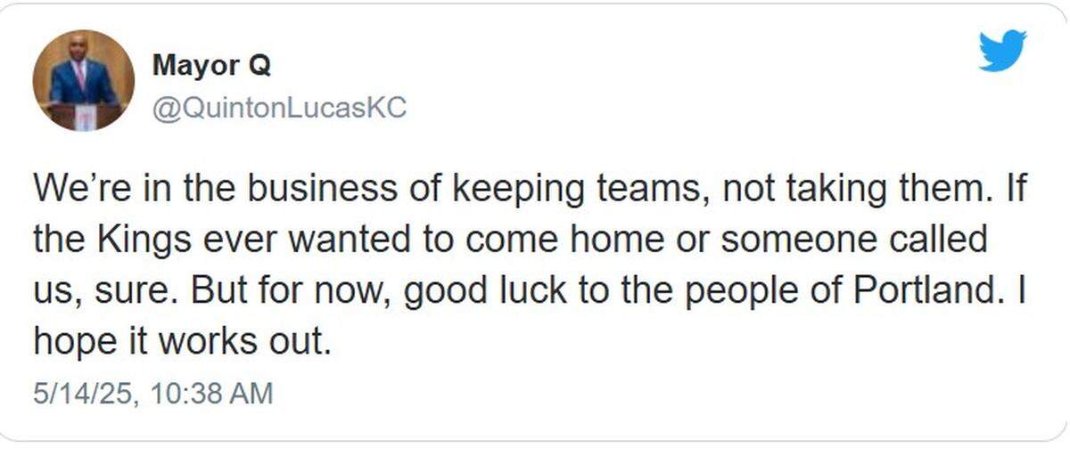 The mayor later deleted this message on X.