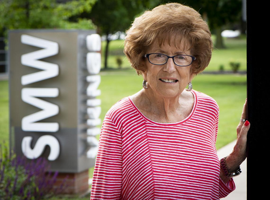 Sally Shipley taught at Shawnee Mission West for 31 years before retiring in 1994.