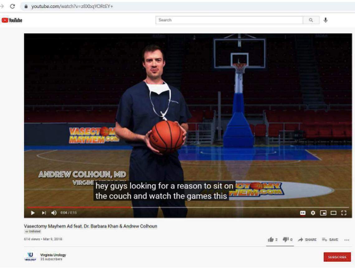 The NCAA objected to a Virginia urology practice using the phrase Vasectomy Mayhem to promote the procedure during March Madness.