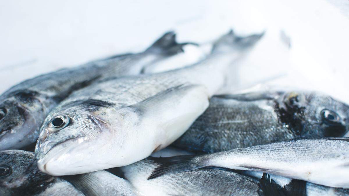 File photo of fish for sale. Authorities in Michigan said a man used a frozen fish to assault a store employee. 