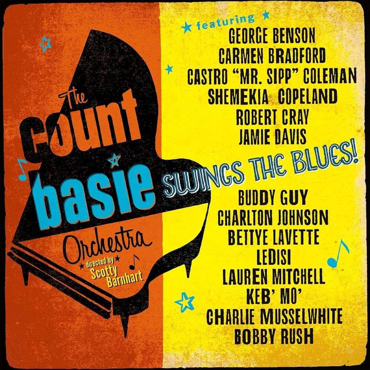 “Basie Swings the Blues” won a Grammy Award for best large jazz ensemble.