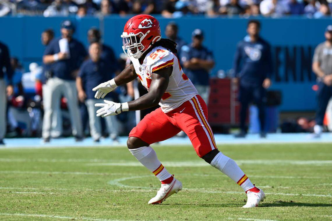 Rookie Chiefs linebacker Nick Bolton has given the team a big boost this season. The Mizzou product has proven to be a sure tackler and valuable presence in the middle of the field.