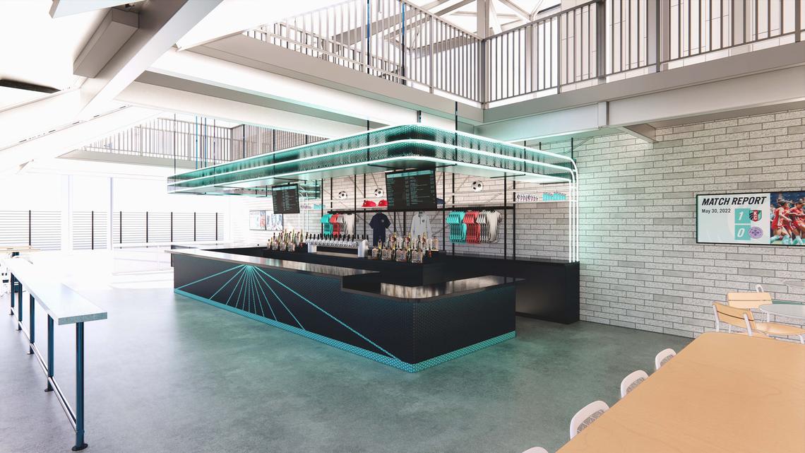 Rendering of the coming KC Current Stadium