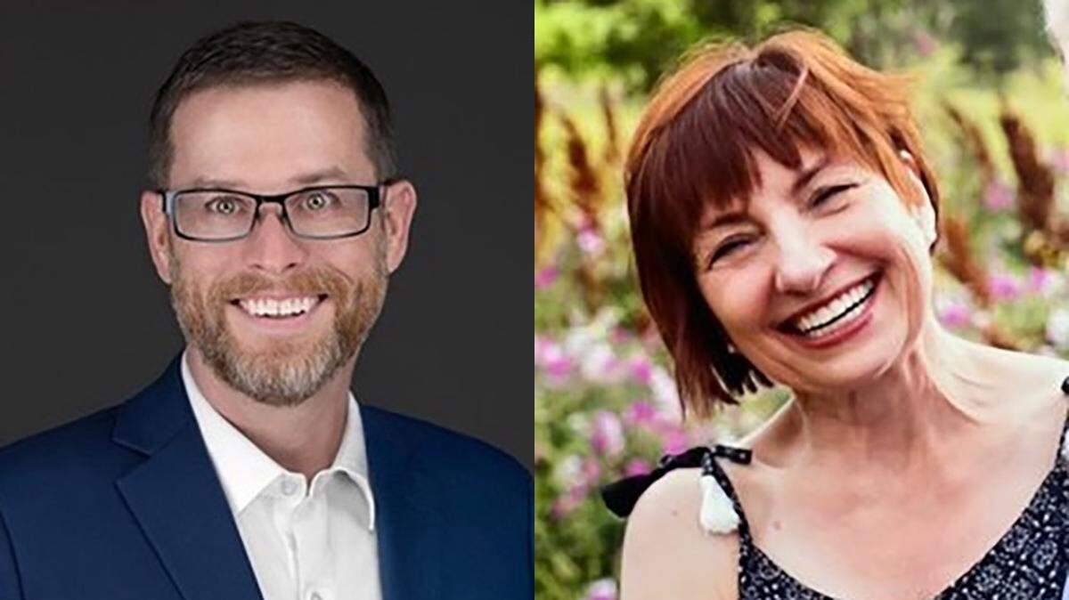 Kevin Deneault and Marge Vogt