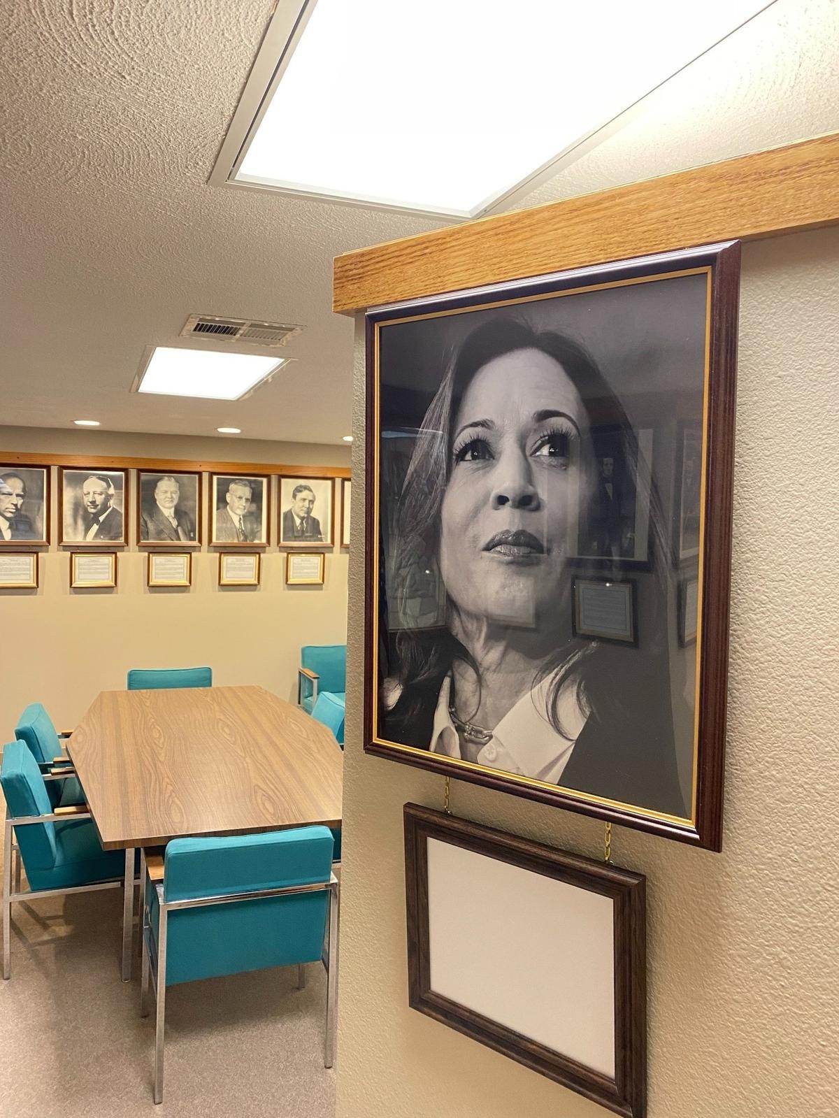 The They Also Ran Gallery now features a photo of former Vice President Kamala Harris.