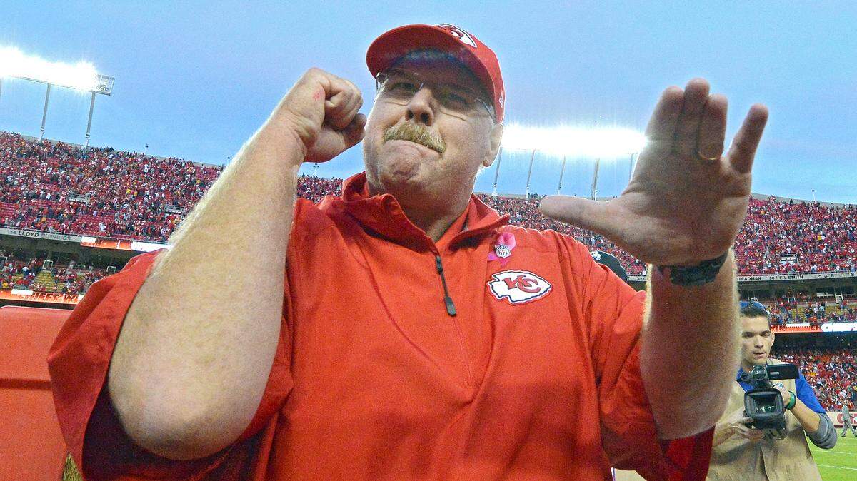 Chiefs coach Andy Reid has coached some greats during a tenure in Kansas City that reaches 10 years (and counting) this postseason.